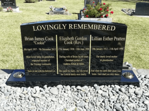 Double Width Headstones