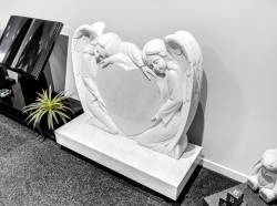 Angel wings headstones